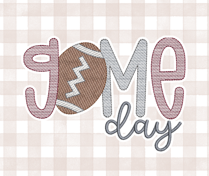 Game Day Football Kids Sports Embroidered Basics