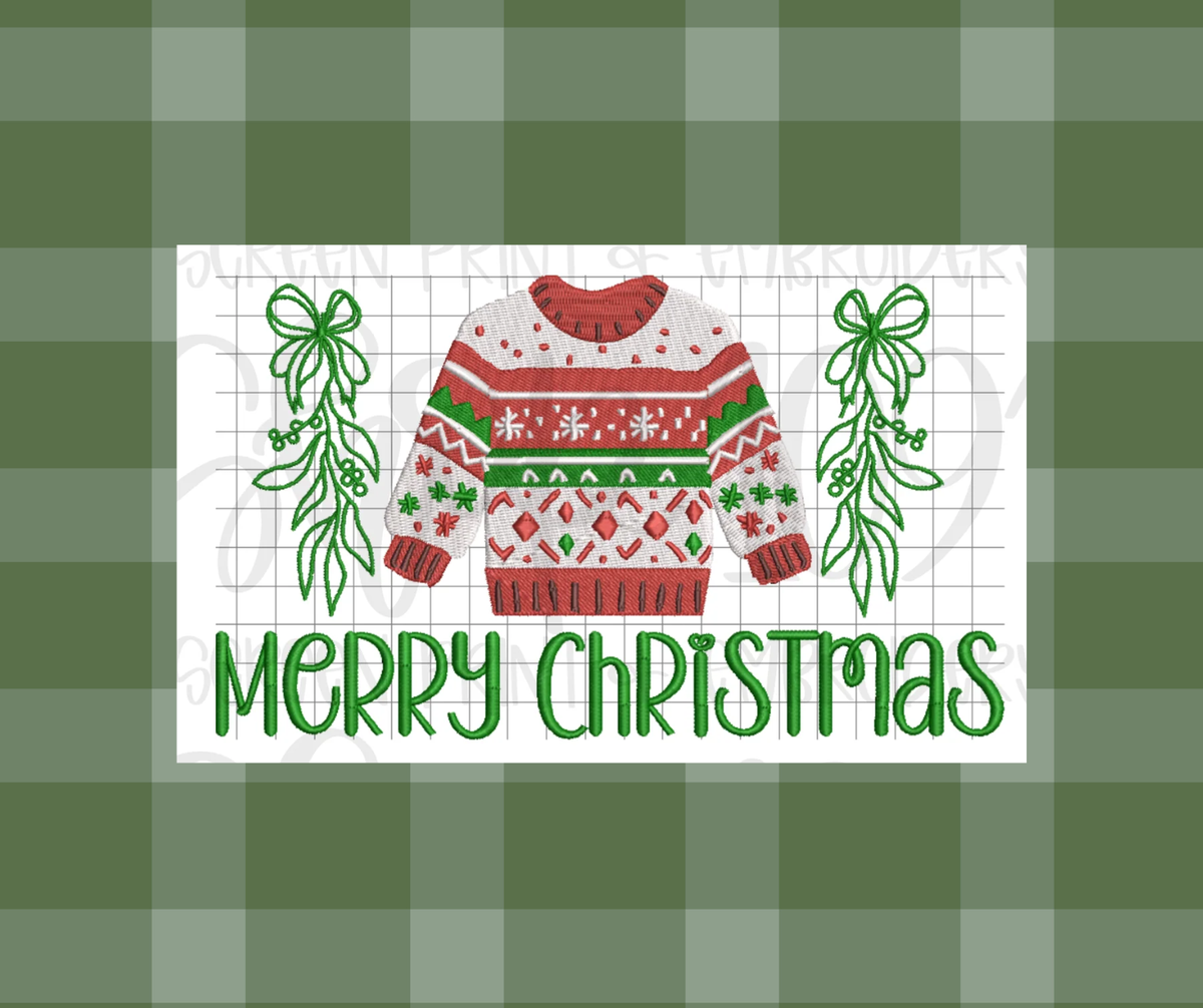 Christmas Holiday Sweatshirt/Tshirt Merry Sweater