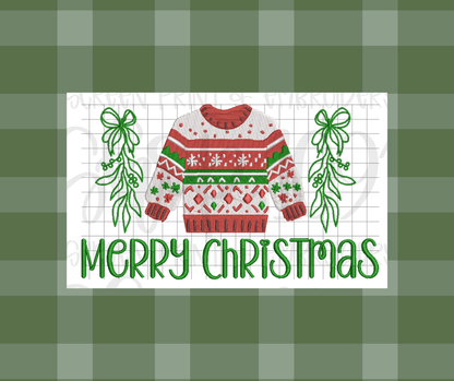 Christmas Holiday Sweatshirt/Tshirt Merry Sweater