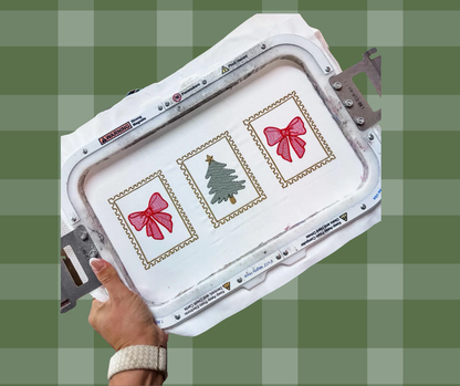 Christmas Holiday Sweatshirt/Tshirt Stamp Trio