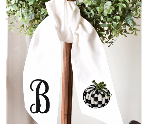 Fall Wreath Sash