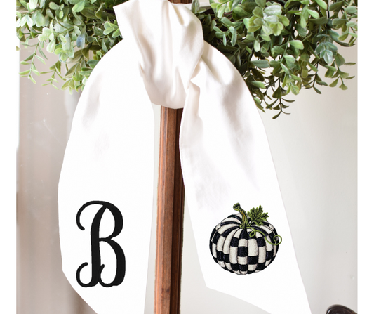 Fall Wreath Sash