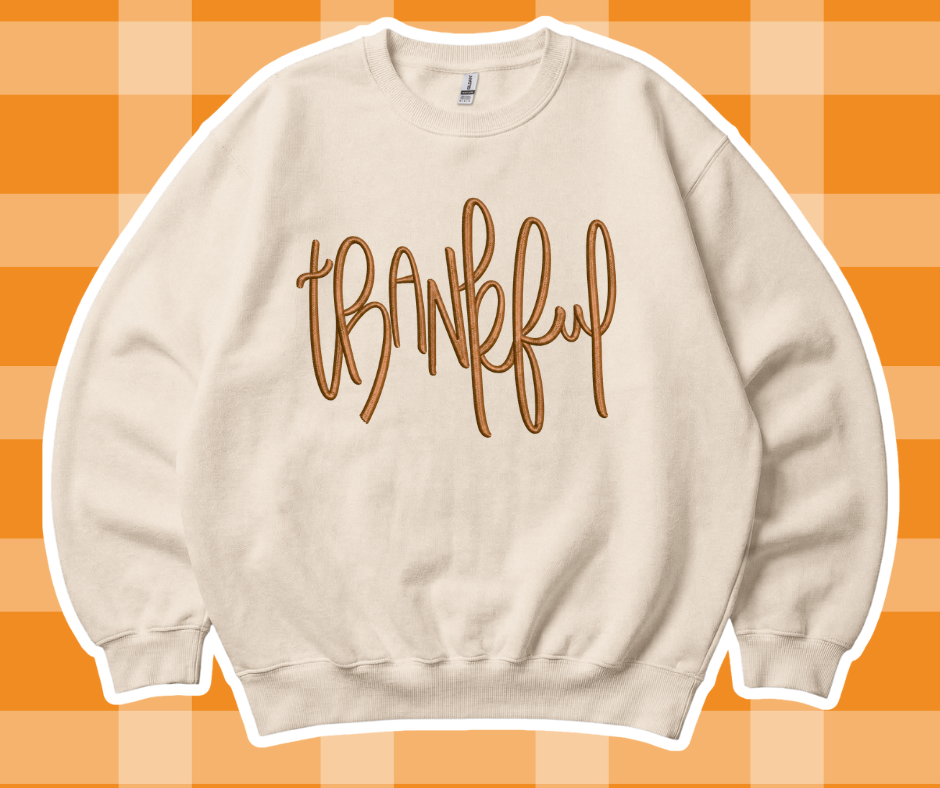 Thankful Fall Sweatshirt/Tshirt