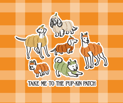 Pup-kin Patch Fall Sweatshirt/Tshirt