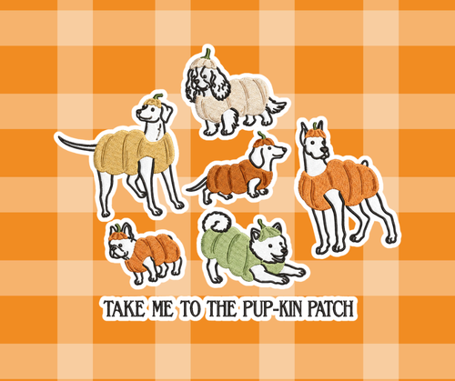 Pup-kin Patch Fall Sweatshirt/Tshirt