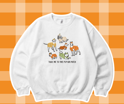 Pup-kin Patch Fall Sweatshirt/Tshirt