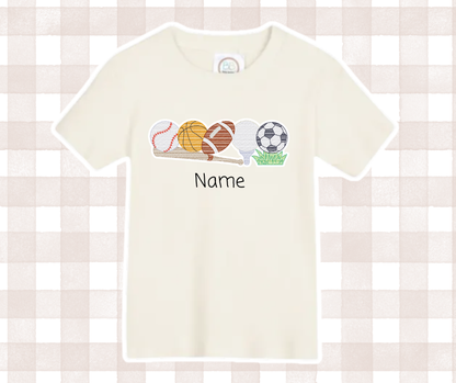 Variety Ball Kids Sports Embroidered Basics