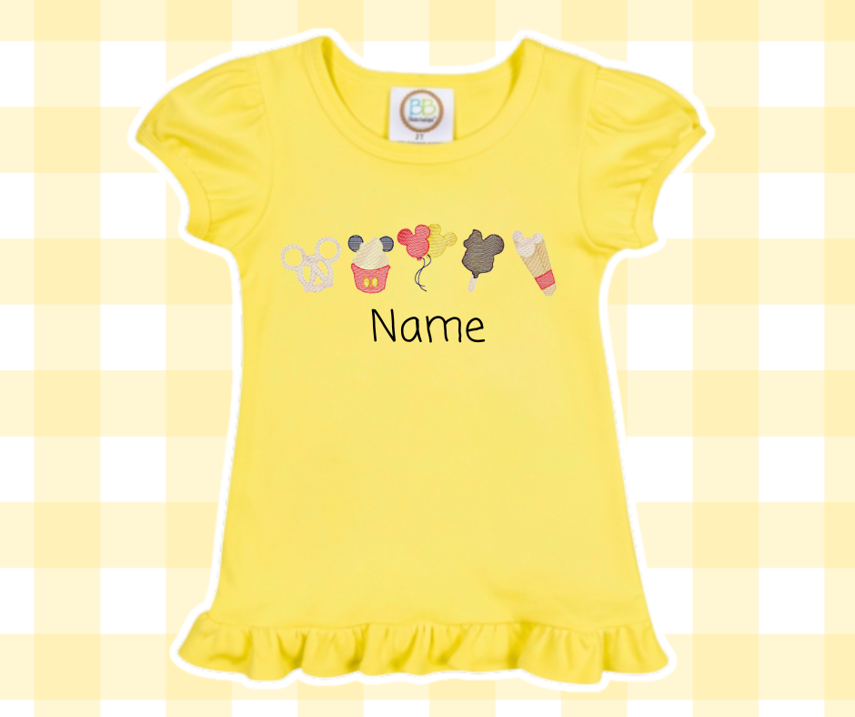 Park Treat Magical Moments Embroidered Basic