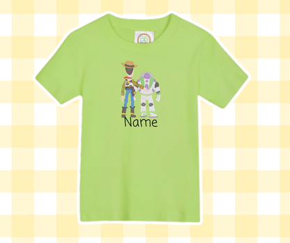 Toy Cowboy Astronaut Friends Magical Moments Embroidered Basic