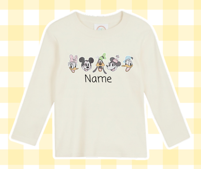 Mouse Duck Dog Magical Moments Embroidered Basic