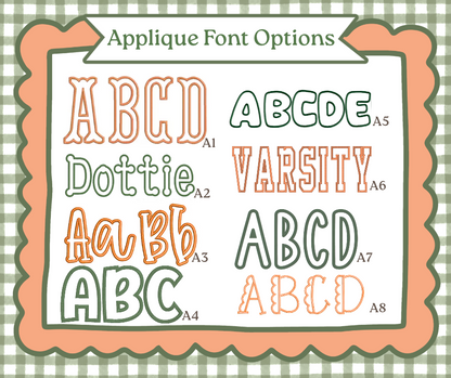 Custom Toddler and Youth Applique Word, Name, or Monogram Shirt/Sweatshirt