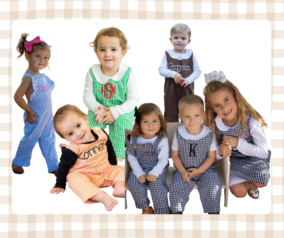 Personalized Longall Overalls | Ruffle + Classic