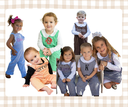 Personalized Longall Overalls | Ruffle + Classic