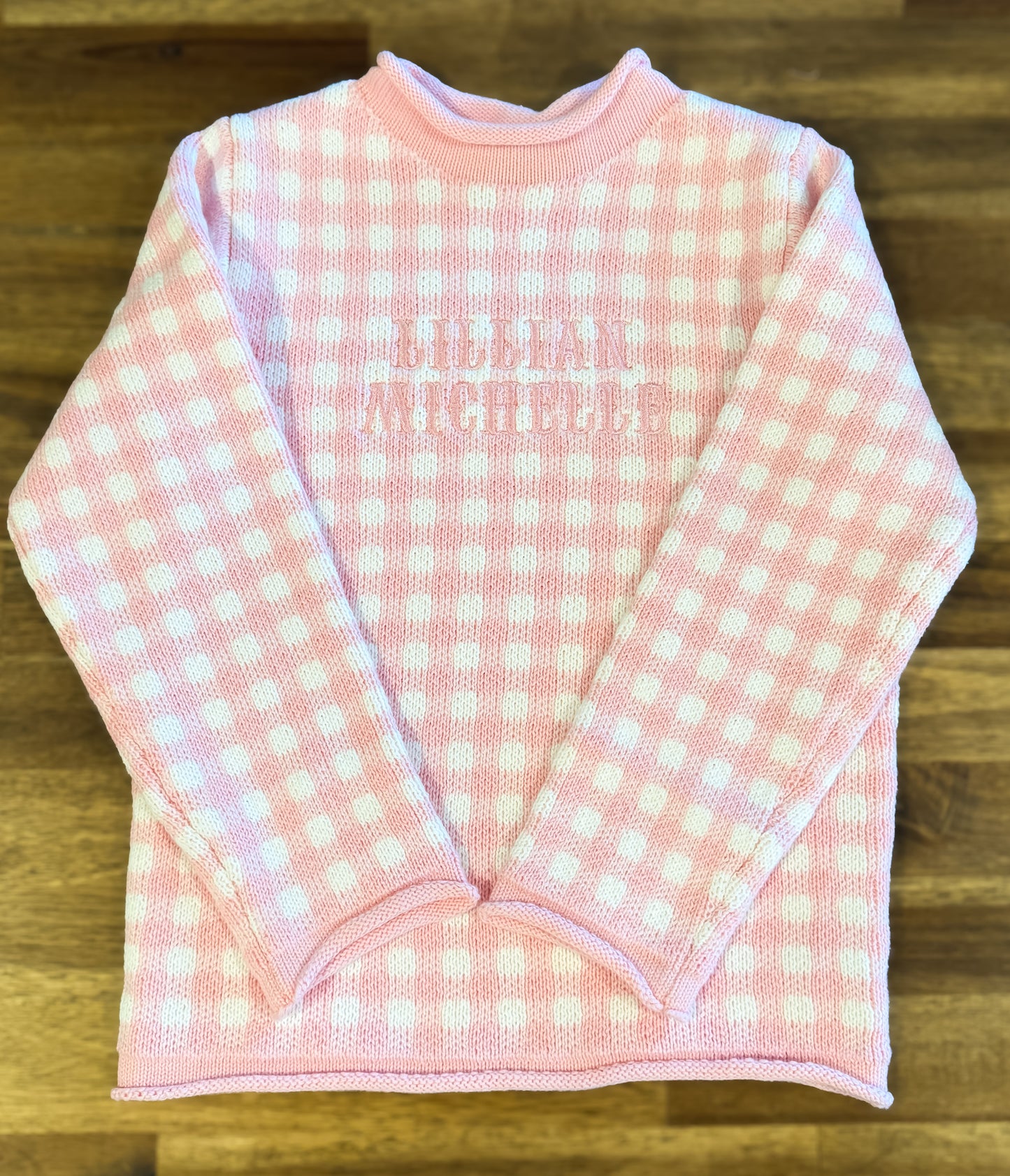 QUICK PREORDER - Closes 9/6 at Midnight - GINGHAM ROLL NECK HATS AND SWEATERS