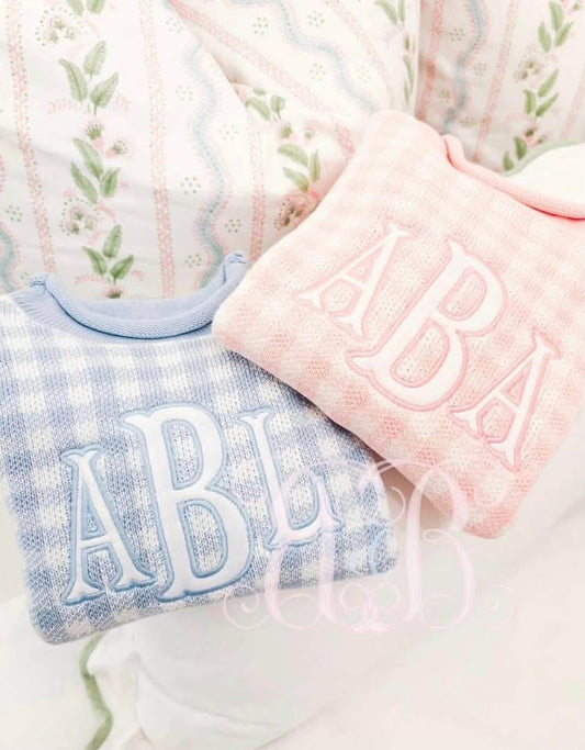 QUICK PREORDER - Closes 9/6 at Midnight - GINGHAM ROLL NECK HATS AND SWEATERS