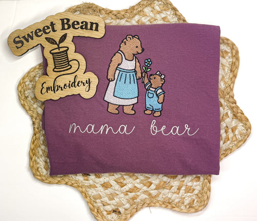 Mama and Baby Bears Adult Shirt/Crewneck