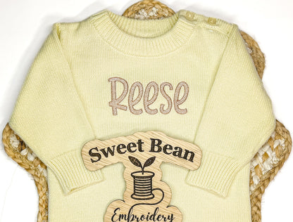 Custom Embroidered Children’s Roll Neck Sweater