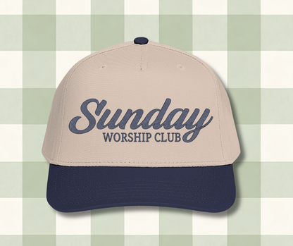 Sunday Worship Club Hat