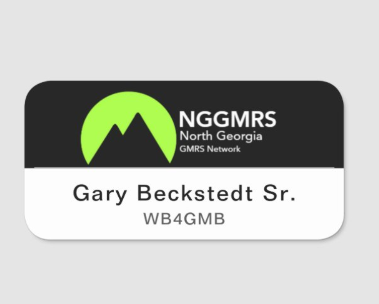NGGMRS Name Tag
